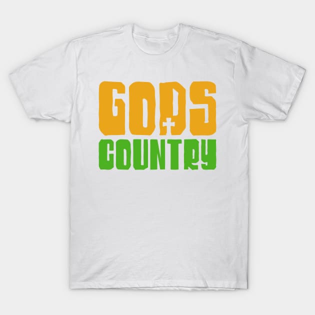 Gods Country T-Shirt by Ombre Dreams